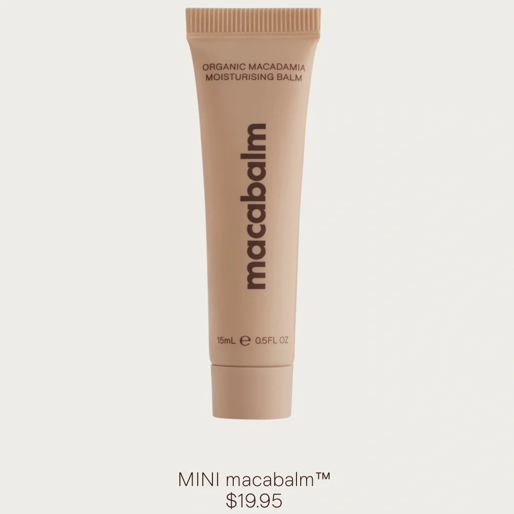 Macabalm™ Organic Macadamia Moisturising Balm – Mini (15mL‎ / 0.5 oz)